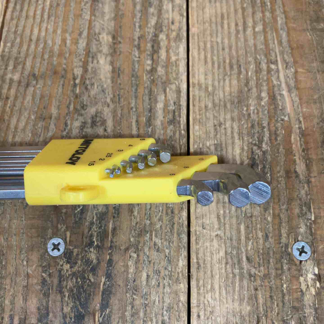 MITOLOY ミトロイ 水戸工業 HBS900S + HBL900S ボールポイントホローレンチセット 9本組 六角レンチセット  2種セット【所沢店】