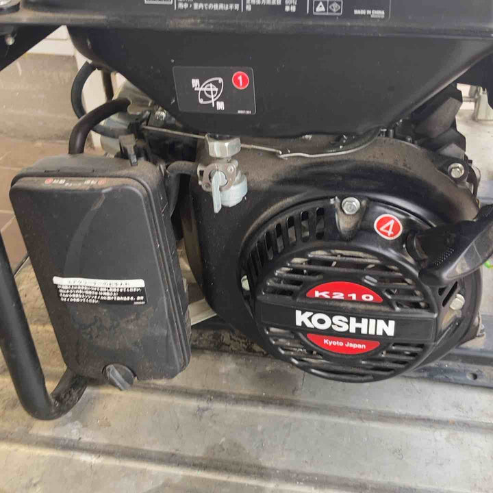 【店頭受取り限定】工進(KOSHIN) スタンダード 発電機 (定格出力2.3kVA) GV-2300【所沢店】