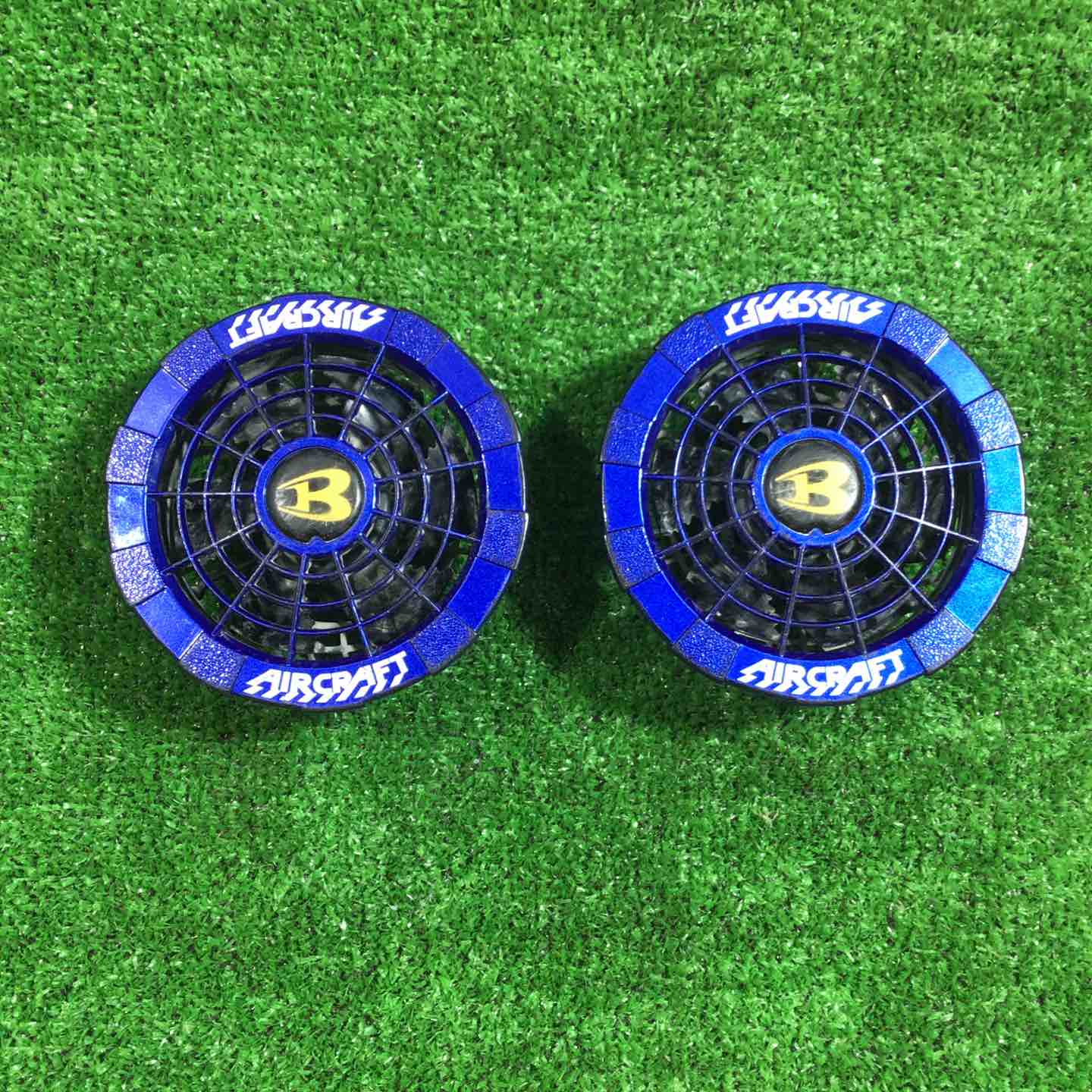 BURTLE エアクラフトファンセット 青色 Amazon.co.jp: バートル BURTLE 青ファン＋新型17V青バッテリー