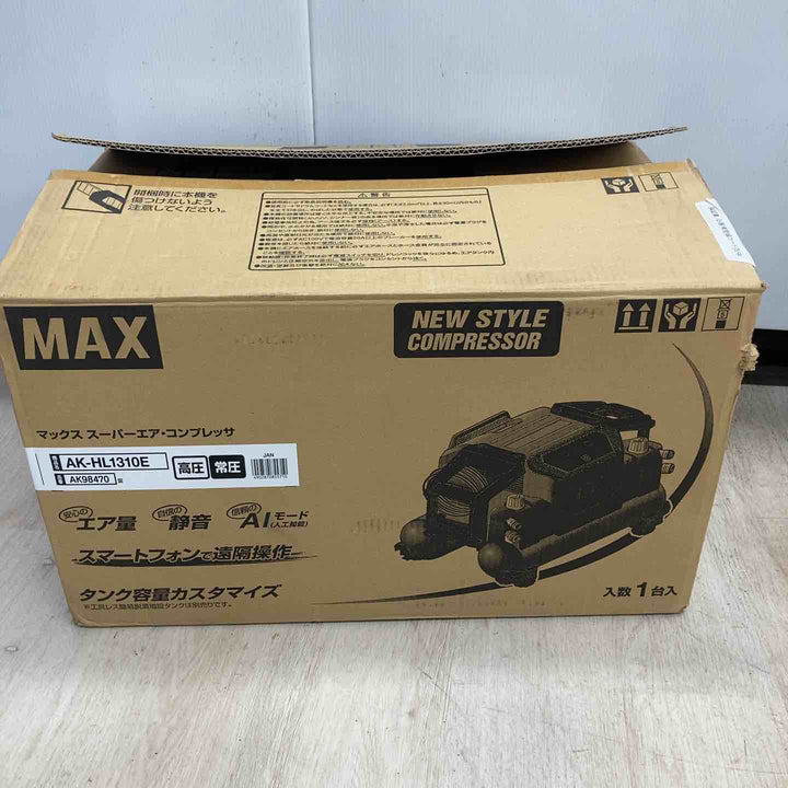 【未使用品(店頭展示品)】マックス(MAX) エアコンプレッサー AK-HL1310E_レッド【川越店】