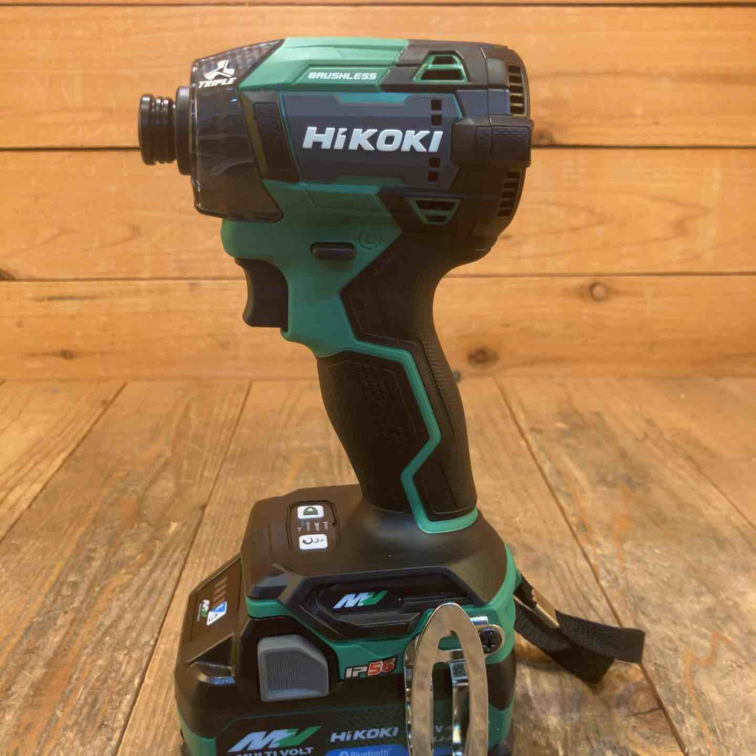 ★ハイコーキ(HIKOKI ※旧:日立工機) コードレスインパクトドライバ アグレッシブグリーン WH36DD(2XHLSZ)【所沢店】
