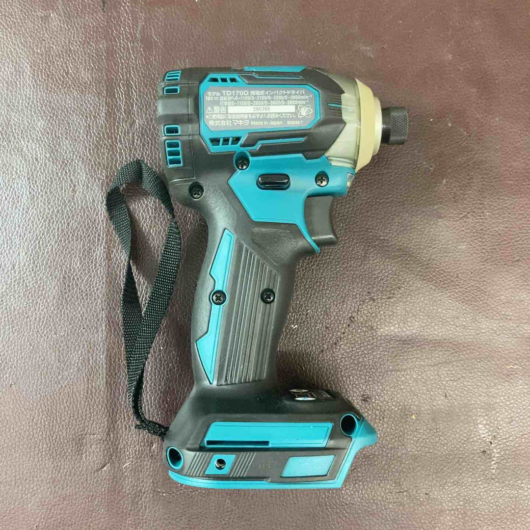 【中古品】 マキタ(makita) 18V コードレスインパクトドライバー TD170DRFX フルセット品 【東大和店】