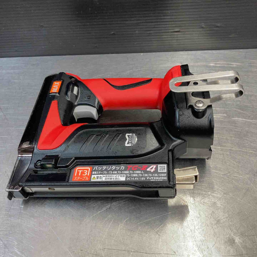 【中古品】マックス(MAX) コードレスタッカ TG-Z4 バッテリー1個付属【東大和店】