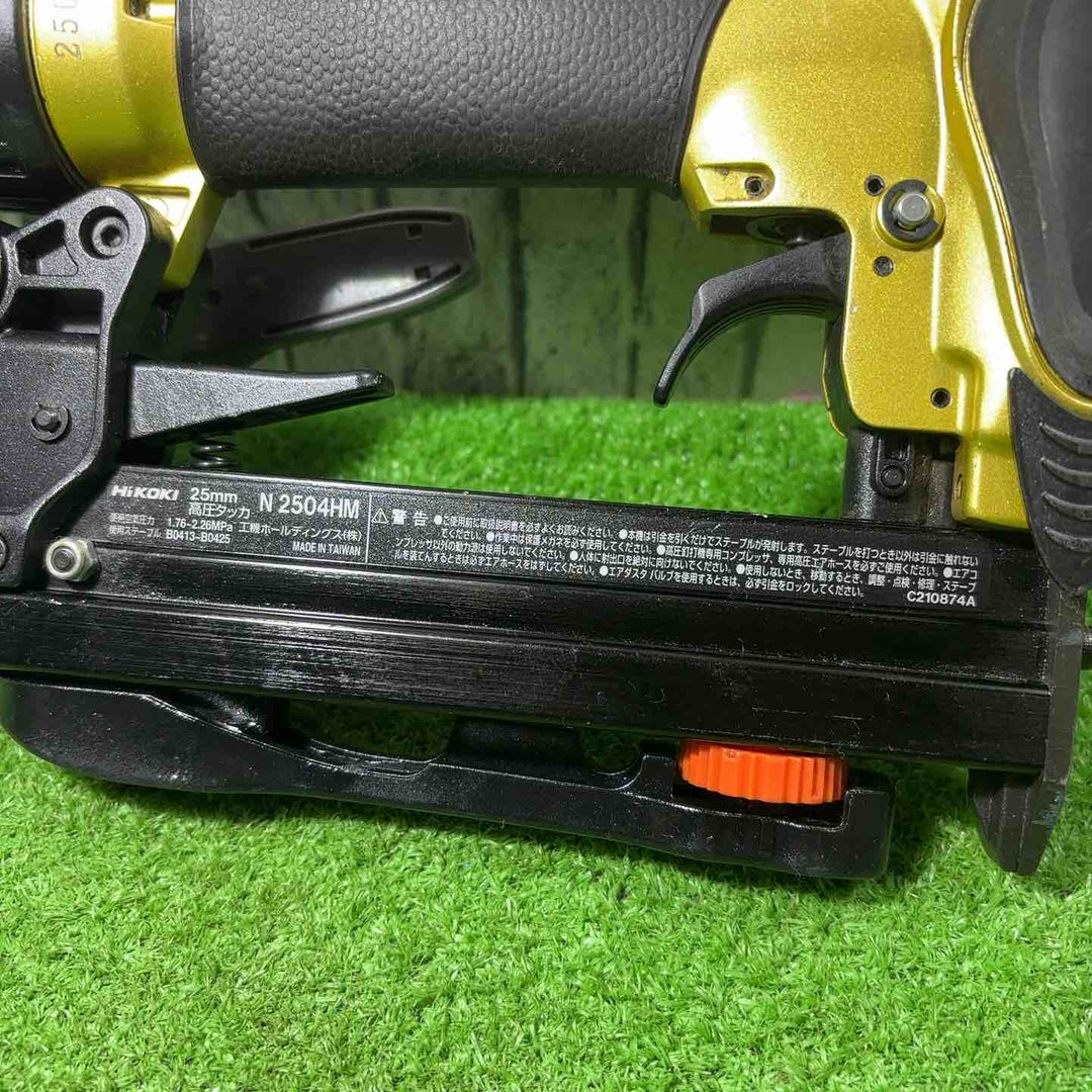 ★ハイコーキ(HIKOKI ※旧:日立工機) 高圧エアタッカ N2504HM【川口店】