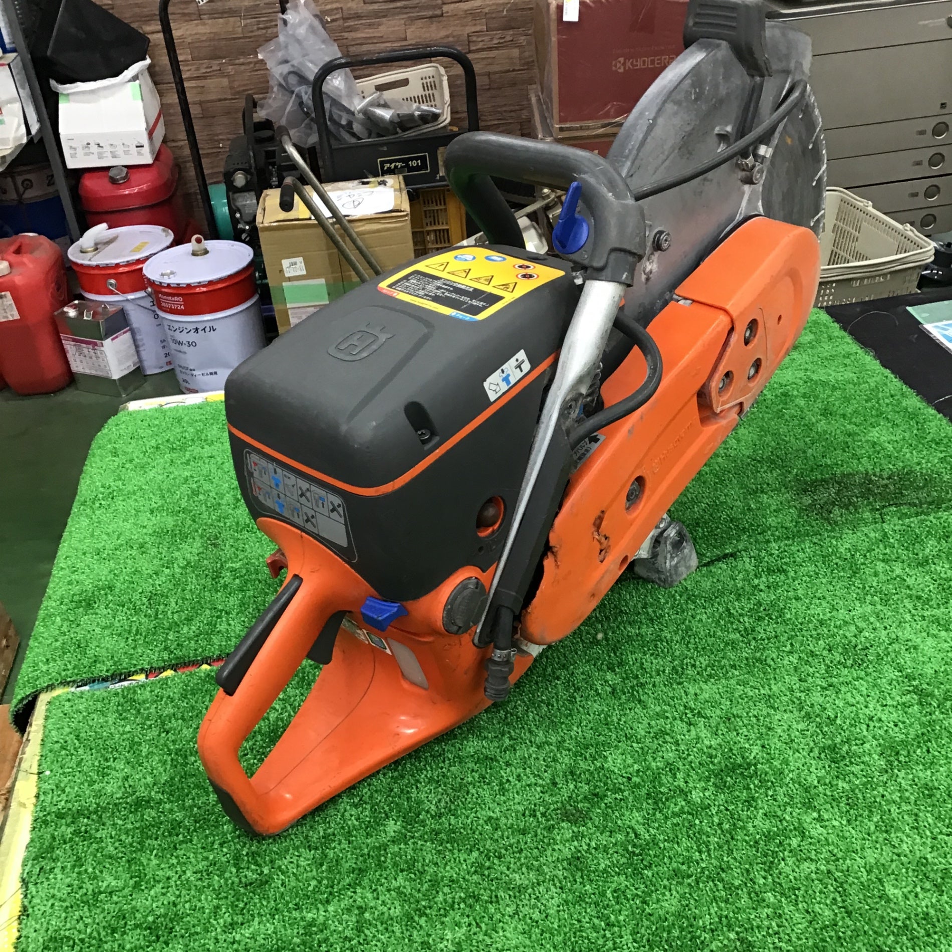 【中古】ハスクバーナ Husqvarna K770 パワーカッター コンクリートカッタ 350mm 2ストロークエンジン 混合ガソリン 本体のみ 中古】ハスクバーナ Husqvarna K770 パワーカッター コンクリート