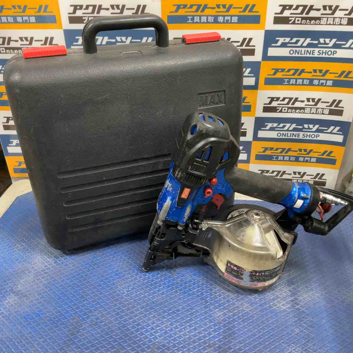 マックス(MAX) 高圧エア釘打ち機 HN-65N2(D)ブライトブルー【草加店】