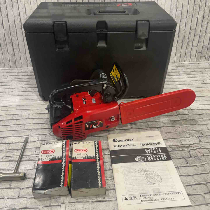 【店頭受取り限定】◇ゼノア(ZENOAH) エンジンチェーンソー スーパーこがる G2501T【川口店】
