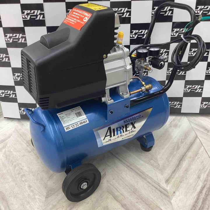 AIRREX アネスト岩田 HX0600 エアコンプレッサー 塗装 タイヤ交換 エアブロー エアネーラ インパクトレンチ 【越谷店】