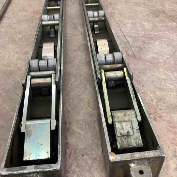メーカー型式不明 ジョロダー 全長約1200㎜ 2本・棒2本セット① 合計重量約20㎏ ジョルダー パレットローラー【所沢店】
