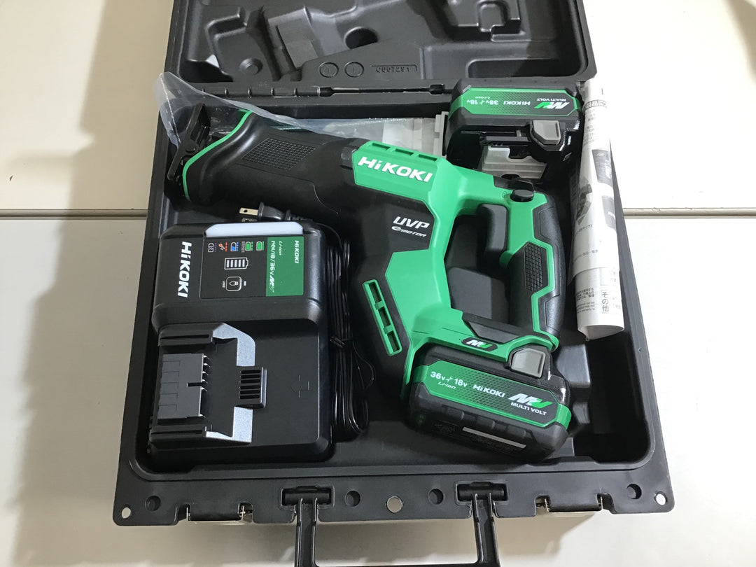 【未使用品】★ハイコーキ HIKOKI コードレスセーバーソー CR36DMA(2XPZ) 【戸田店】