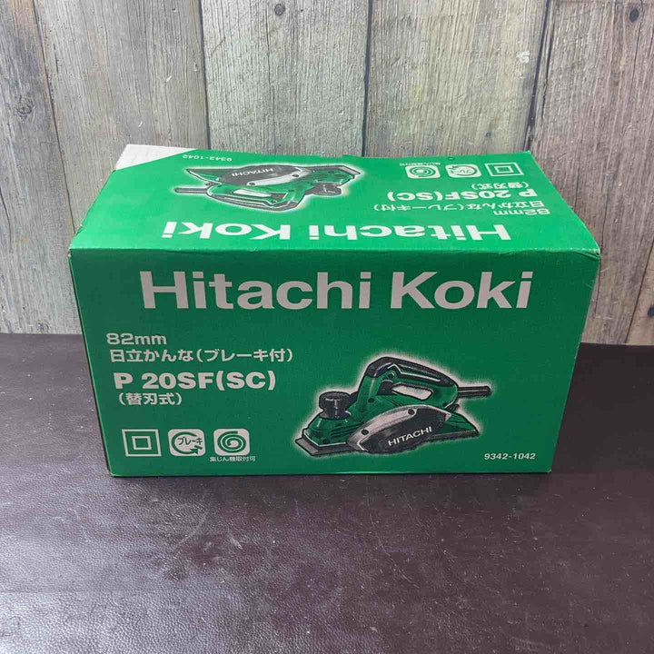 【中古美品】ハイコーキ(HIKOKI ※旧:日立工機) 電気カンナ 研磨式 P20SF【東大和店】
