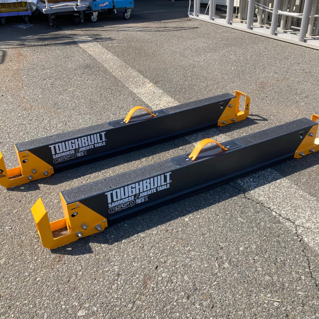 【中古美品】タフビルト(TOUGHBUILT) ジョブサイト テーブル C550 ソーホース(作業馬)【東大和店】