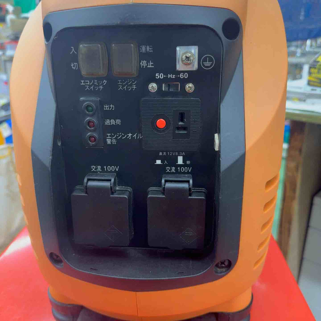 【※備考有り※中古・発送可！】 メーカ不明 2.5kVAクラス インバーター発電機 エンジンオイル交換済み 【桶川店】