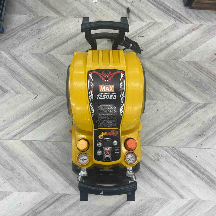 ◇マックス(MAX) スーパーエアコンプレッサ AK-HL1250E2 トパーズイエロー 限定カラー【越谷店】