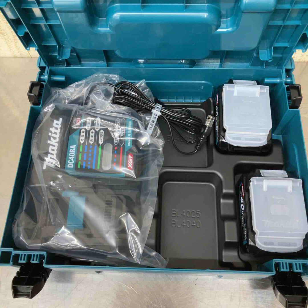 【未使用品】★マキタ(makita) パワーソースキット XGT1 A-69727 40V 2.5Ah バッテリー2個 急速充電器 ツールボックス セット【柏店】