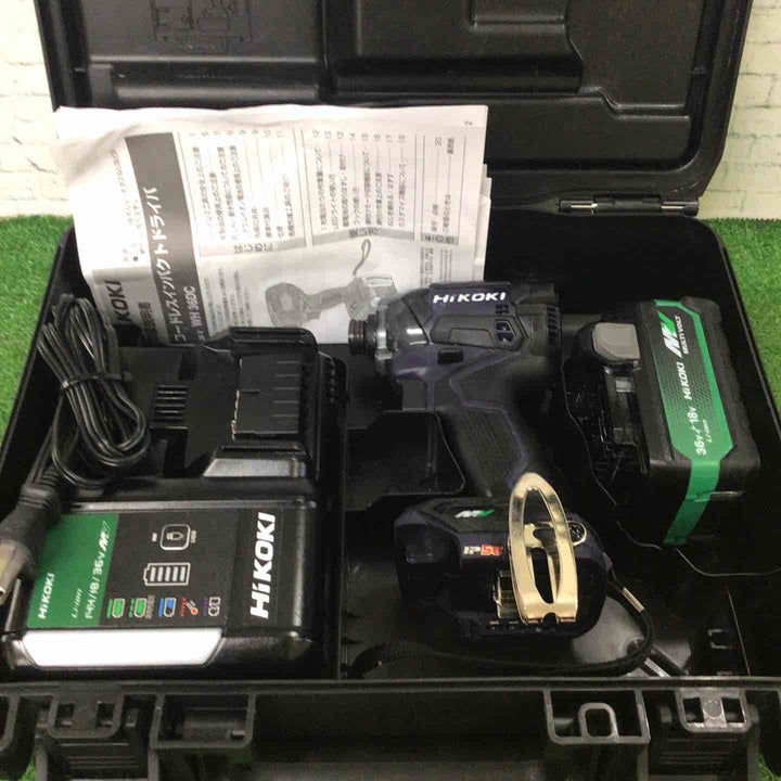 ★ハイコーキ(HIKOKI ※旧:日立工機) コードレスインパクトドライバー WH36DC(2XPSZ)(D)【町田店】