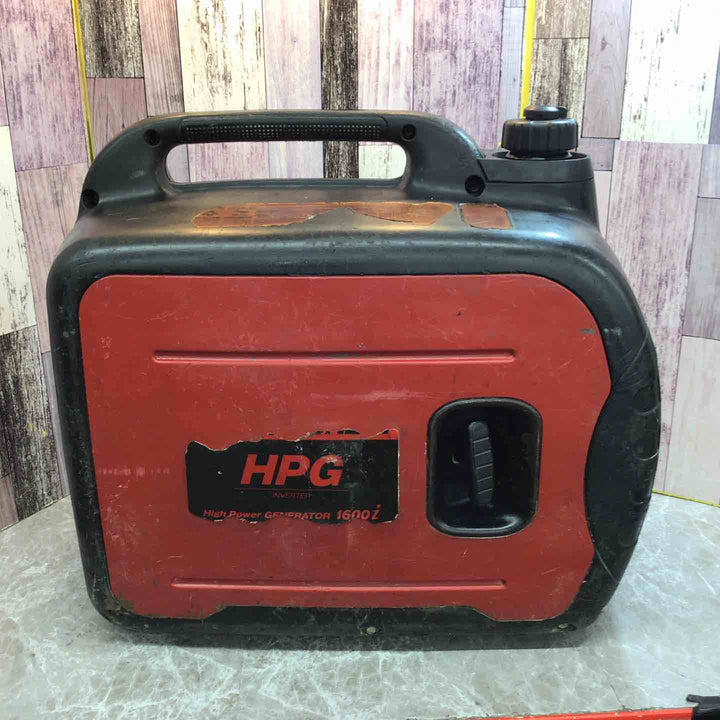 ◇ワキタ(MEIHO) インバーター式ガソリン発電機 HPG1600i【八潮店】