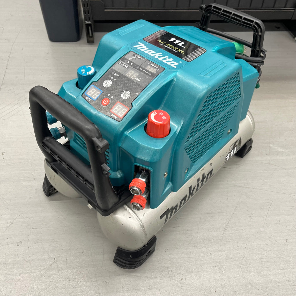 値下げしました！【中古】マキタ Makita AC462XLB エアコンプレッサー 高圧/常圧 11L ☆マキタ(makita) 常圧高圧エアコンプレッサー AC462XL【戸田店