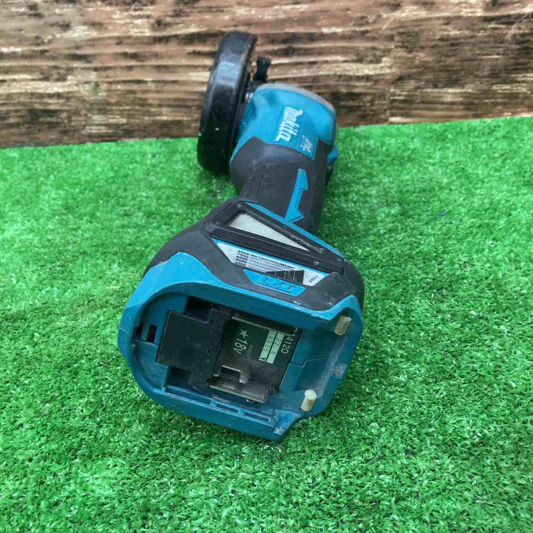 ★マキタ(makita) 100mmコードレスディスクグラインダ GA412DZ【川越店】