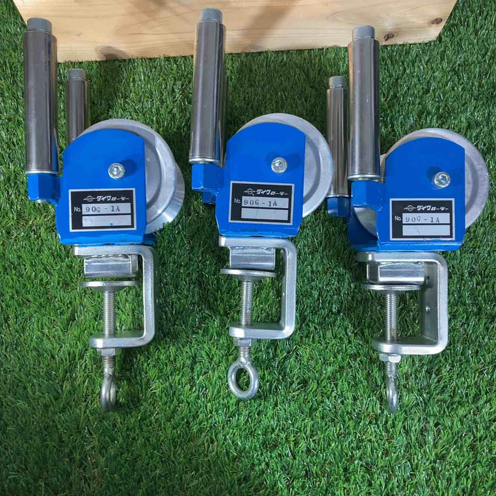 ◇ダイワ製作所 バイスローラー 90G-1A 3個セット 延線ローラー【戸田店】