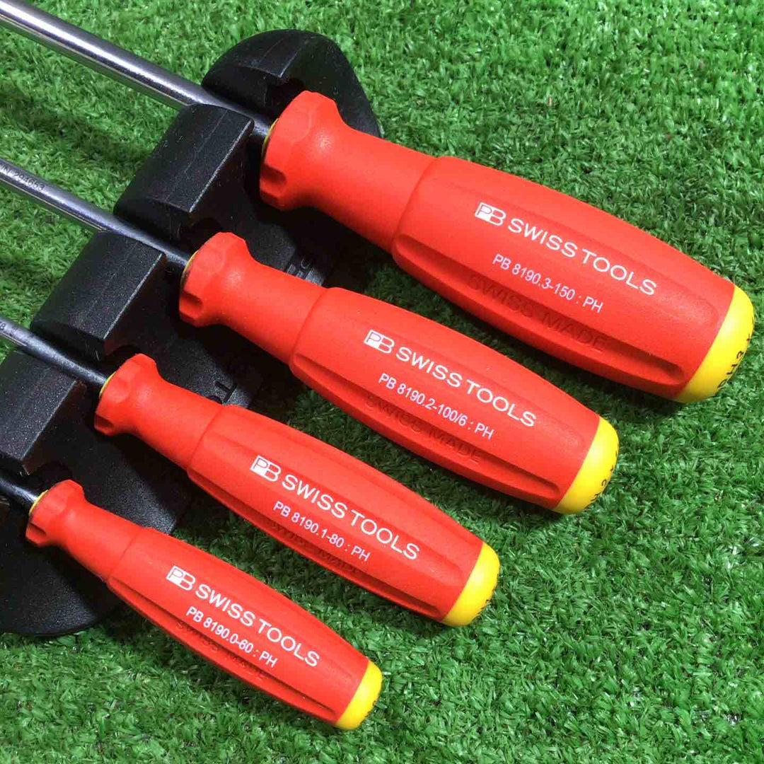 PBスイスツール(PB SWISS TOOLS) プラスドライバー4本セット 8242 【川口店】