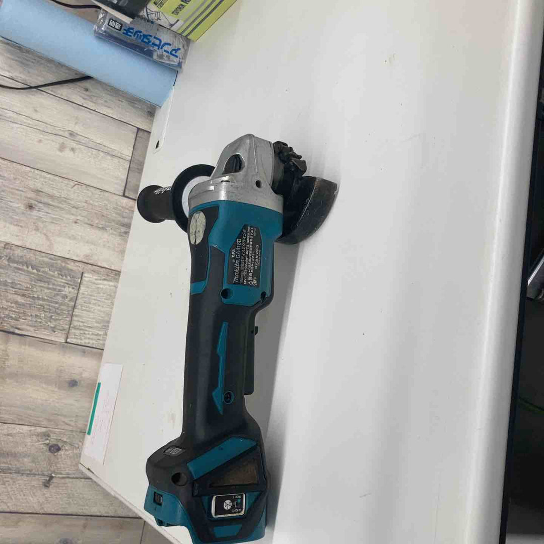 ★マキタ(makita) 100mmコードレスディスクグラインダ GA418DZ　本体のみ、18V対応【戸田店】