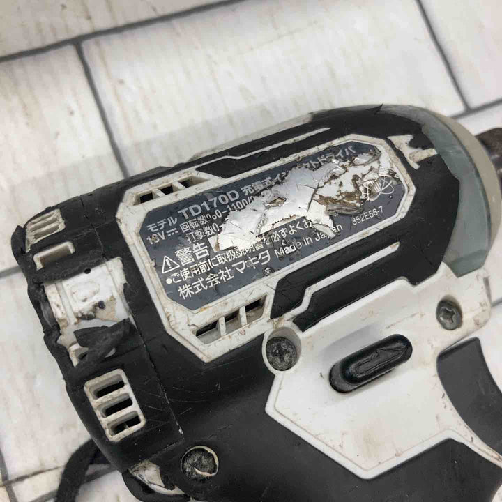 ★マキタ(makita) コードレスインパクトドライバー TD170DRFXW【所沢店】
