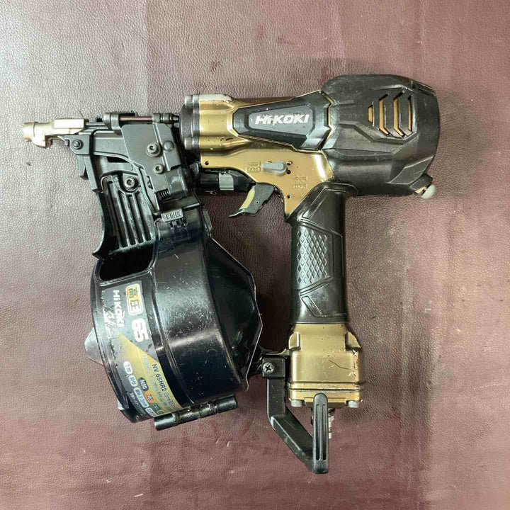 【中古品】 ハイコーキ(HIKOKI ※旧:日立工機) 65mm 高圧エア釘打ち機 NV65HR2(N) 【東大和店】