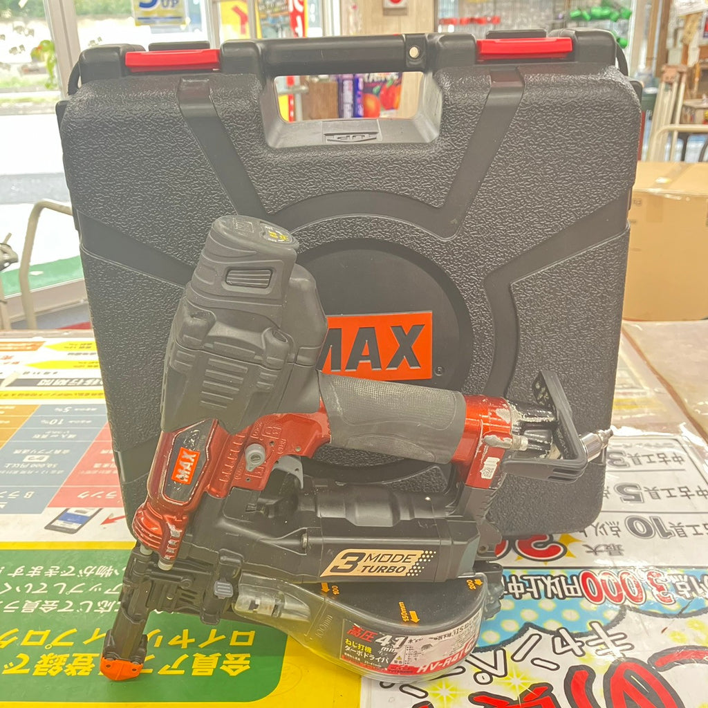 ☆マックス(MAX) 高圧エアネジ打ち機 HV-R41G5-R【柏店】 – アクトツールオンラインショップ