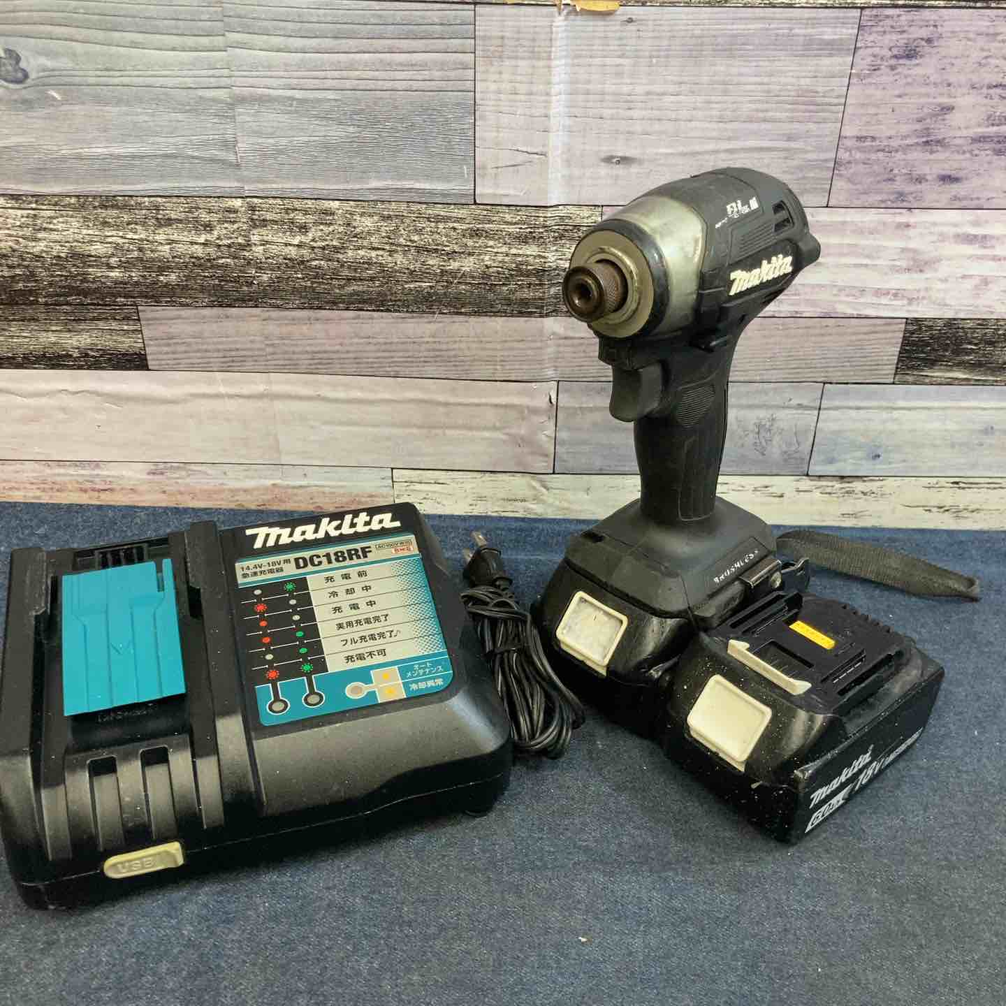 中古品】☆マキタ makita 18V コードレスインパクトドライバー