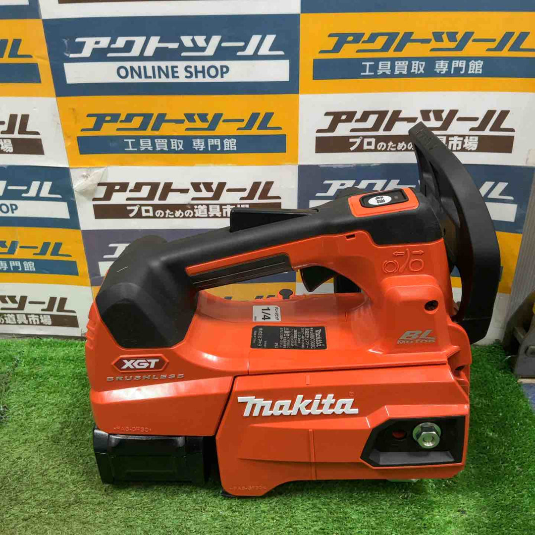 ◇充電式チェンソー ［チェーンタイプ 25AP］ マキタ MUC008GDR フルセット 赤 (バッテリBL4025×2本・充電器DC40RA付) 40Vmax ガイドバー長さ 200mm【草加店】