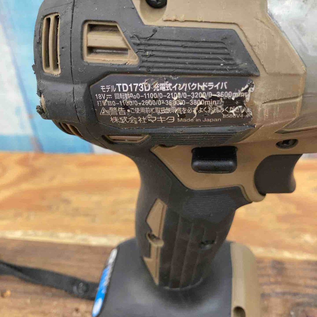★マキタ(makita) コードレスインパクトドライバー TD173DZ【柏店】