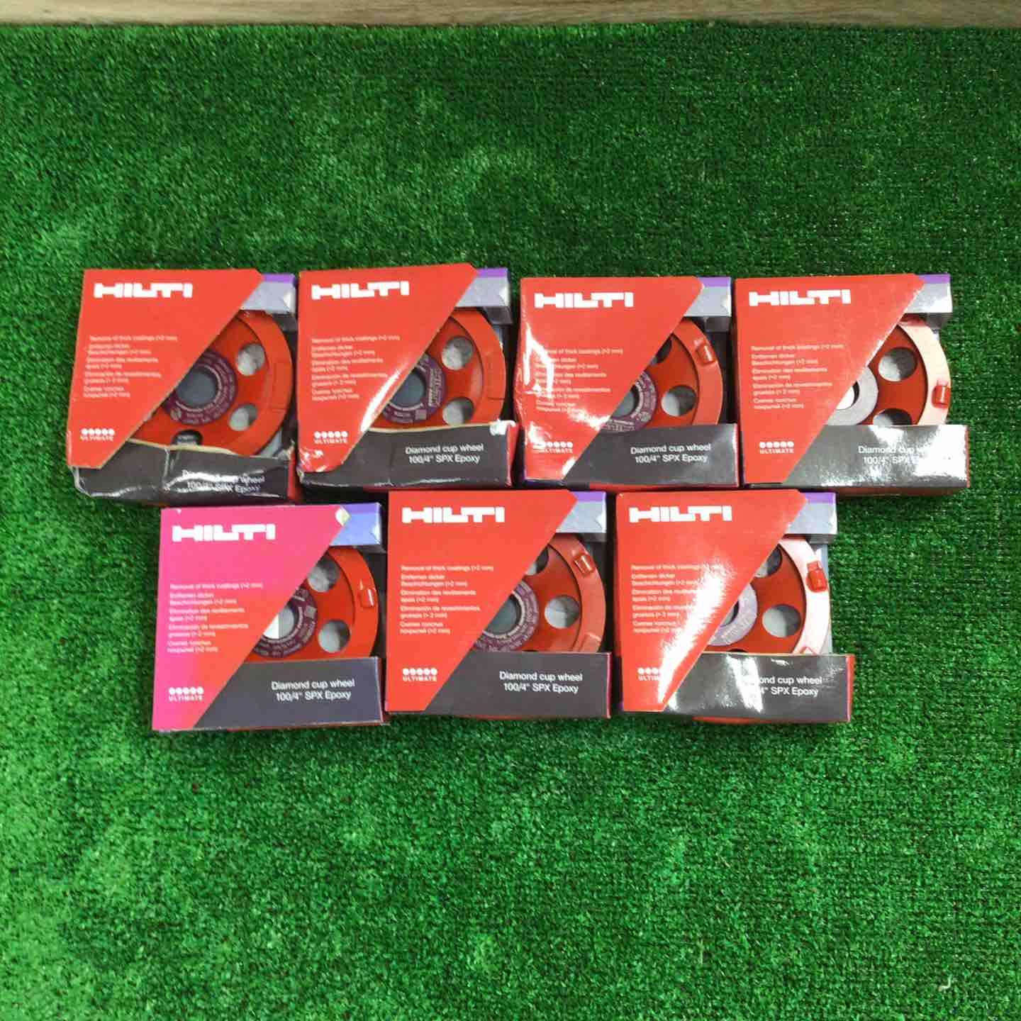 【7個セット】HILTIダイヤモンドカップホイール100mm 内径20mm DG-CW100/4 SPX【町田店】 7個セット】HILTIダイヤモンドカップホイール100mm 内径20mm DG-CW100