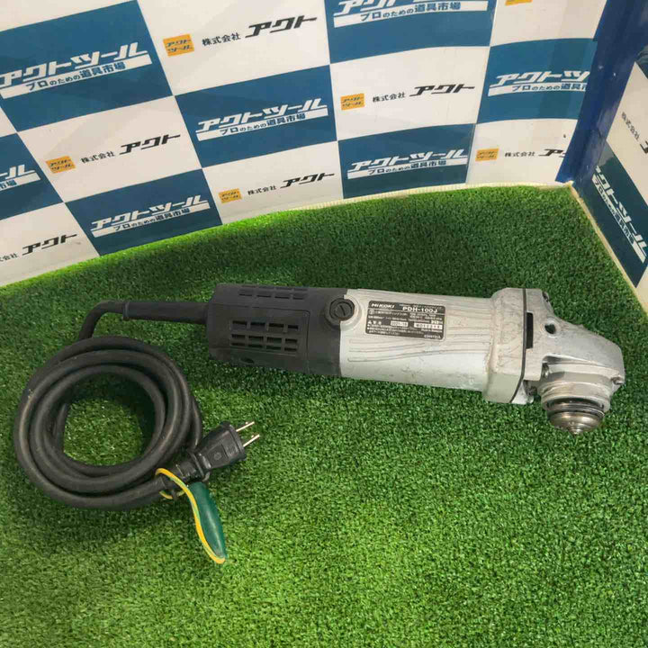 ◇ハイコーキ(HIKOKI ※旧:日立工機) 100mmディスクグラインダー  低速高トルク形 PDH-100J【草加店】