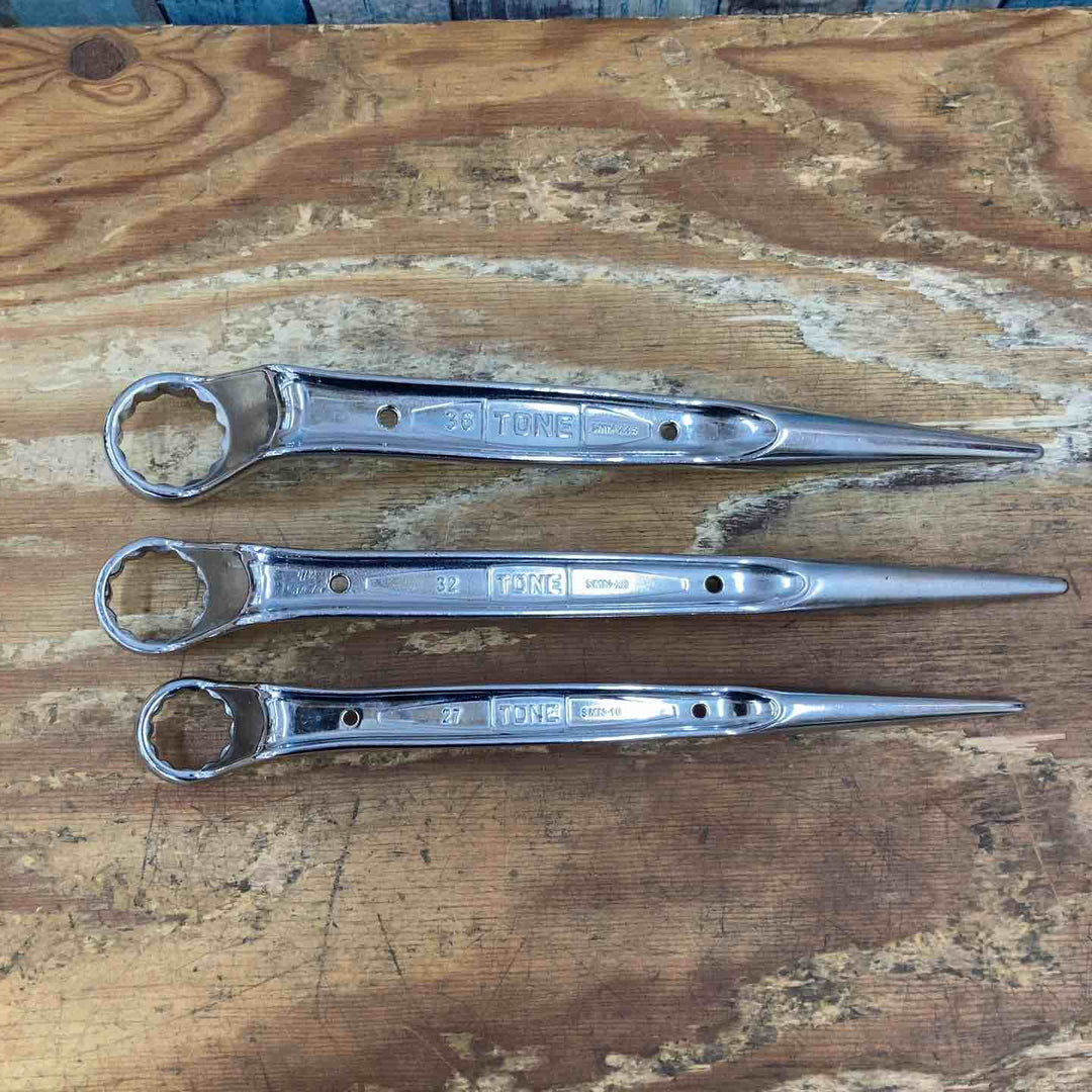 ▼[中古品] TONE/トネ シノ付めがねレンチ3本セット SMN-22S SMN-20 SMN-16【柏店】