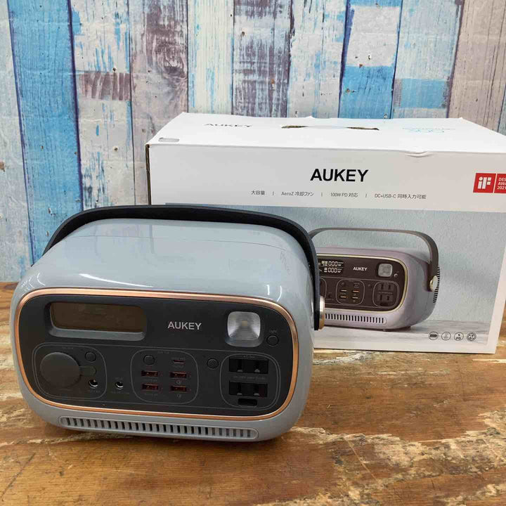 【中古美品】AUKEY 297Wh ポータブル電源 PS-RE03 ブルー【柏店】
