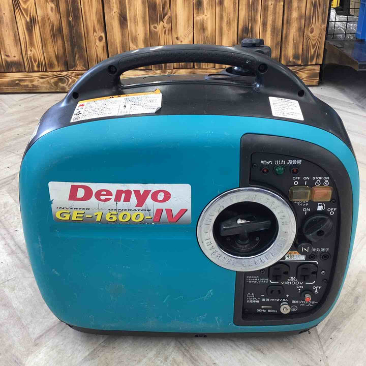 ★デンヨー(Denyo) 発電機 GE-1600SS-IV【越谷店】
