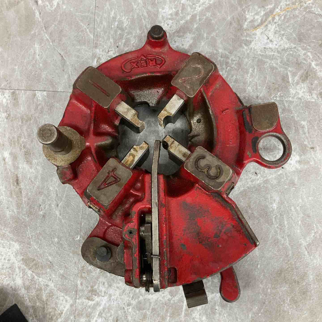 REX 自動切上ダイヘッド(チェーザ付) 1"-2"【八潮店】