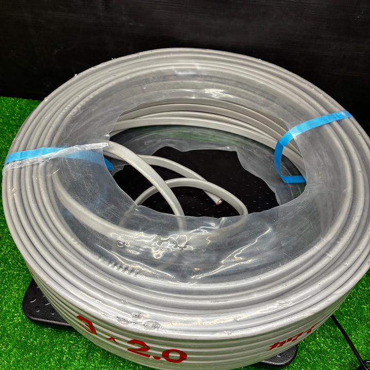 ◇カワイ電線 VVFケーブル 3×2.0mm 使いかけ 重量10.25kg【電材館越谷店】
