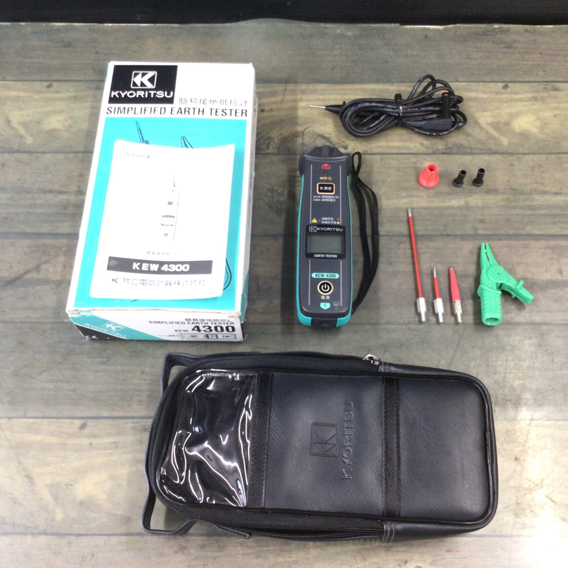 □共立電気計器(KYORITSU) 簡易接地抵抗計 KEW4300 【東大和店