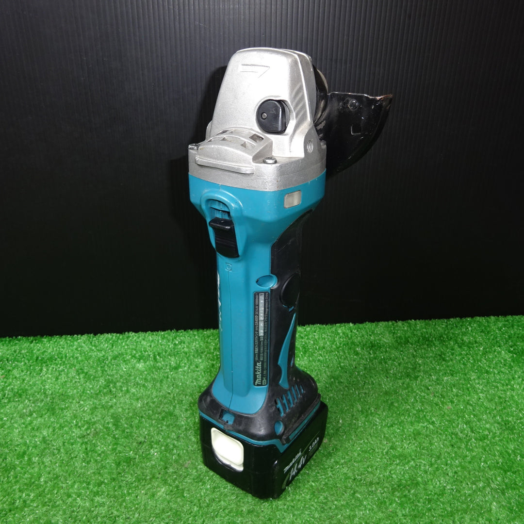 ☆マキタ(makita) 100mmコードレスディスクグラインダー GA400DZ　バッテリー1個付き【岩槻店】