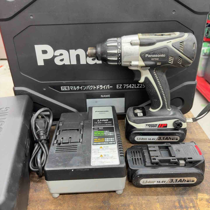 ★パナソニック(Panasonic) コードレスマルチインパクトドライバー EZ7542LZ2S-B【八潮店】