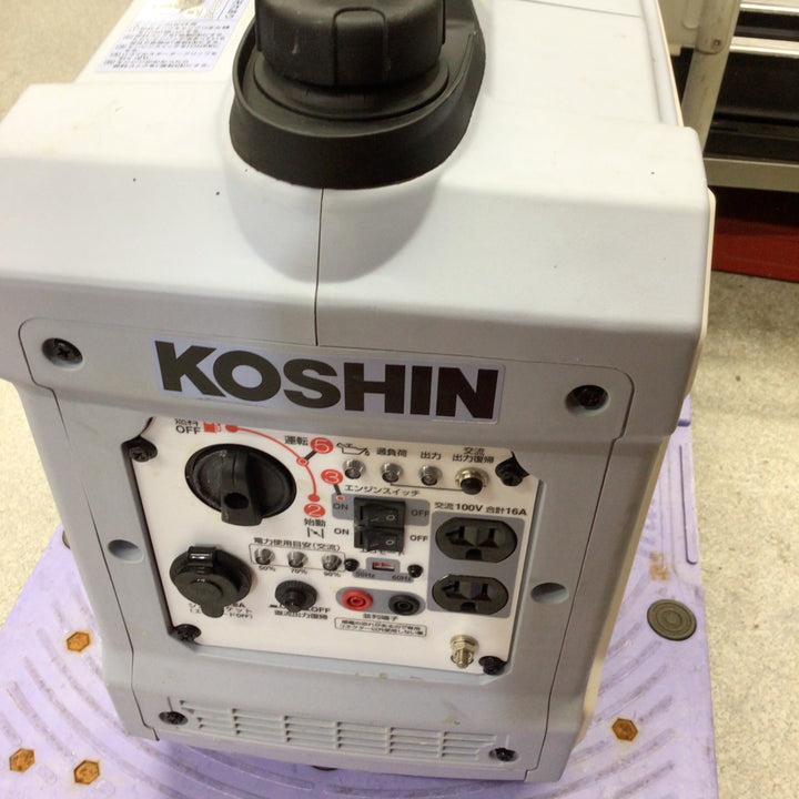 〇工進(KOSHIN) インバーター 発電機 正弦波 GV-16SE【八潮店】