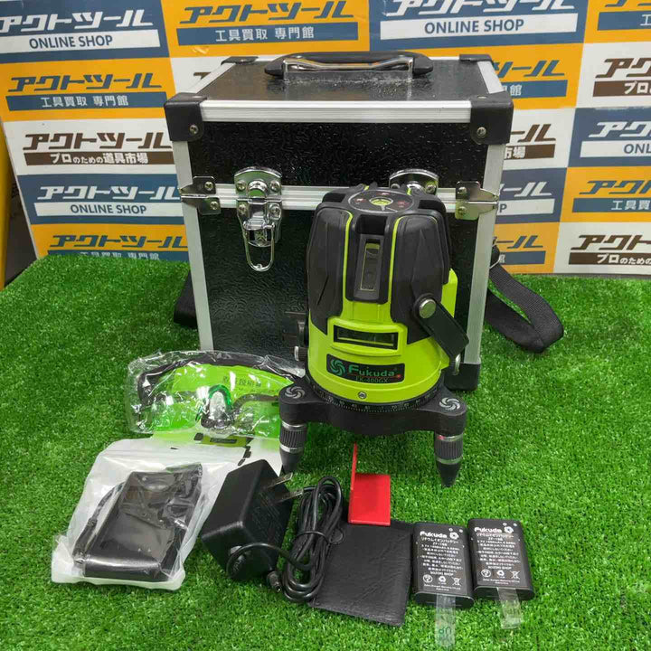 ◇フクダ(FUKUDA) ダイレクトグリーンレーザー墨出し器 EK-400GX 矩十字・横【草加店】
