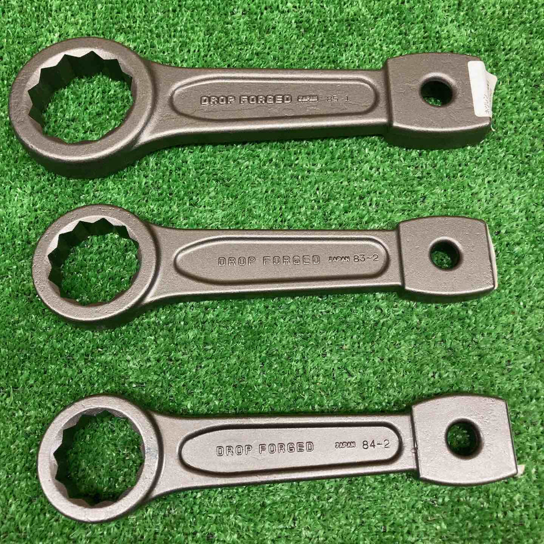 【未使用品】 ネツレン/NETSUREN メガネ打撃スパナ ＊3本セット 【鴻巣店】