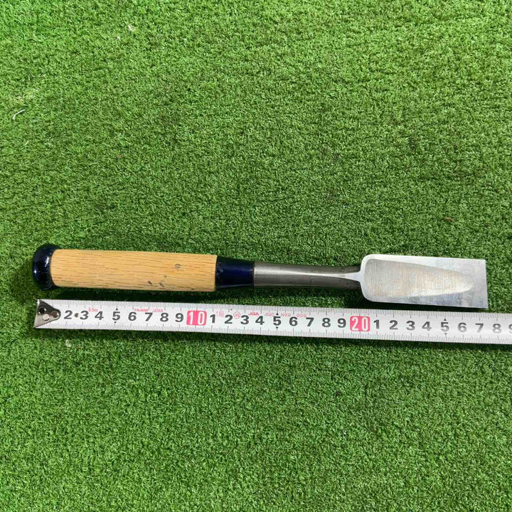 常弘作 叩き鑿 八分 全長約275mm 刃幅約30mm 【川口店】