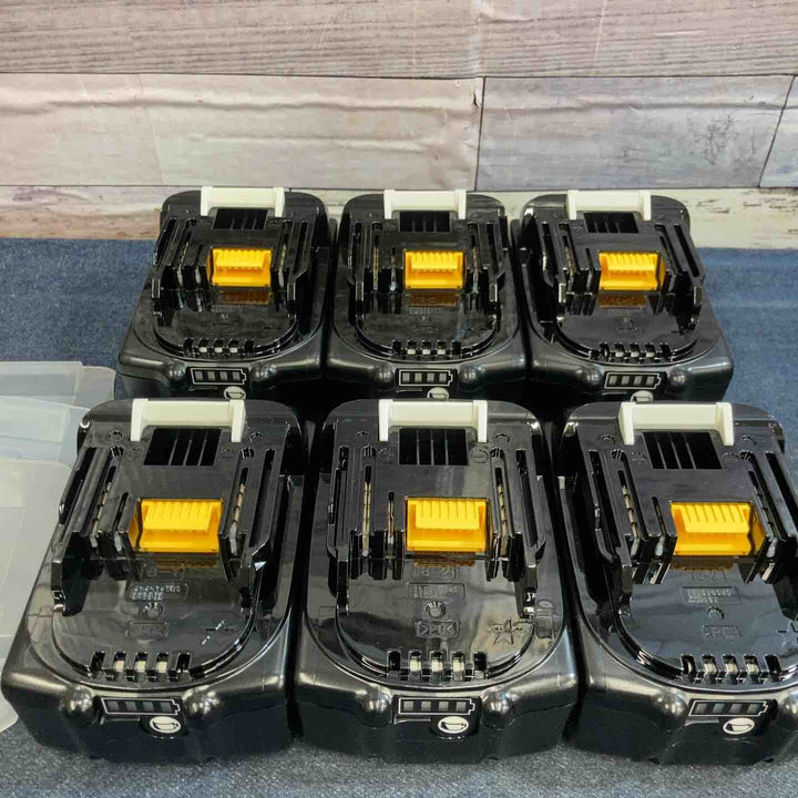 【未使用品】6個セット まとめ売り マキタ makita 18V 6.0Ah リチウムイオンバッテリー BL1860B【八潮店】