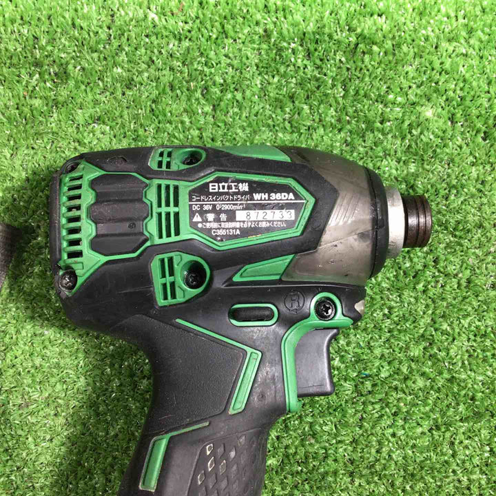 ★ハイコーキ(HIKOKI ※旧:日立工機) コードレスインパクトドライバー WH36DA(2XP)【川口店】