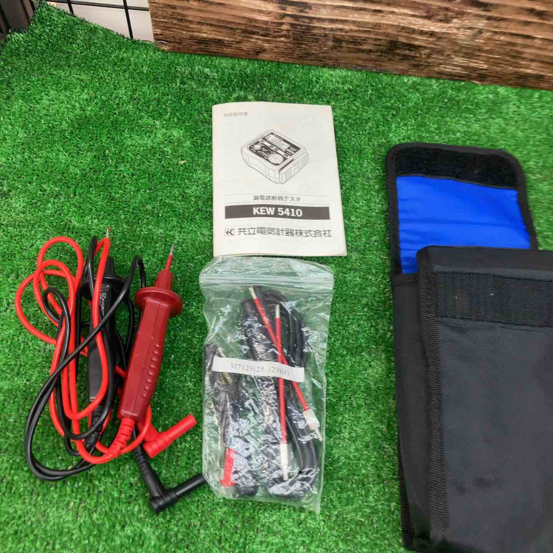 【中古品】共立漏電遮断器テスタKEW5410※通電確認のみ【川越店】