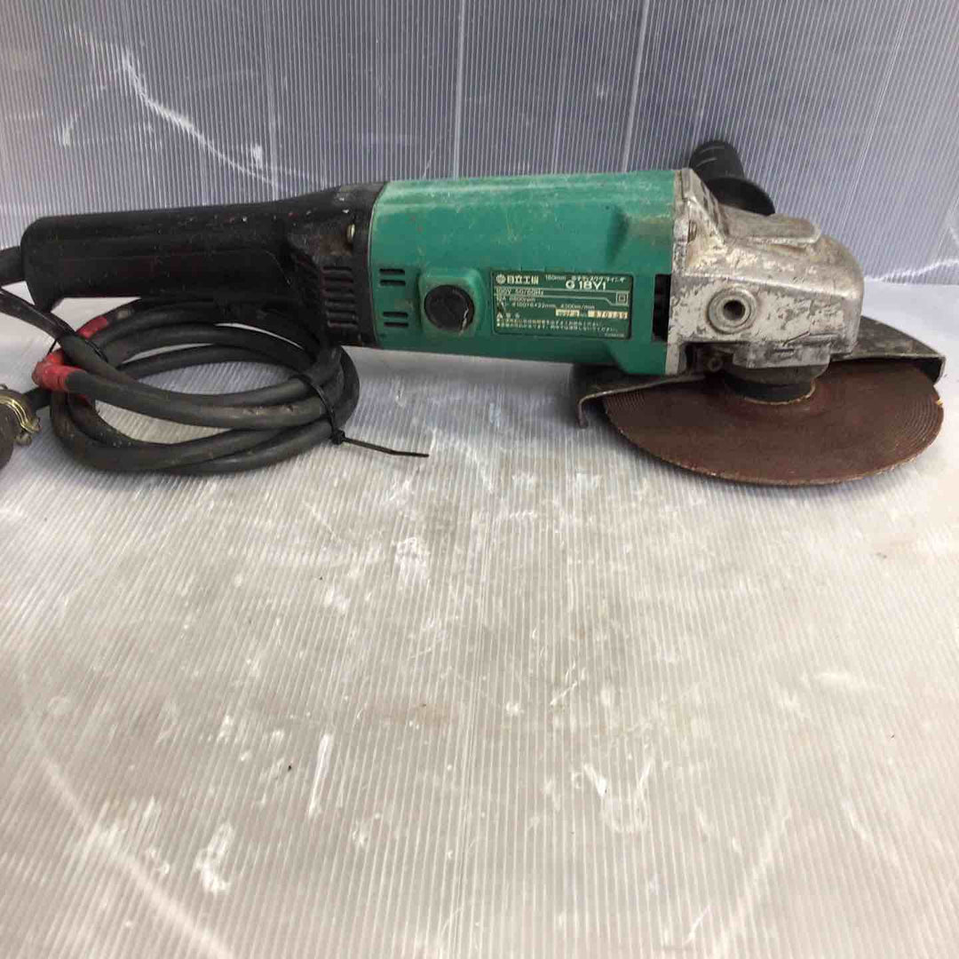 ◇ハイコーキ(HIKOKI ※旧:日立工機) 180mm 電子ディスクグラインダ G18Y1【草加店】
